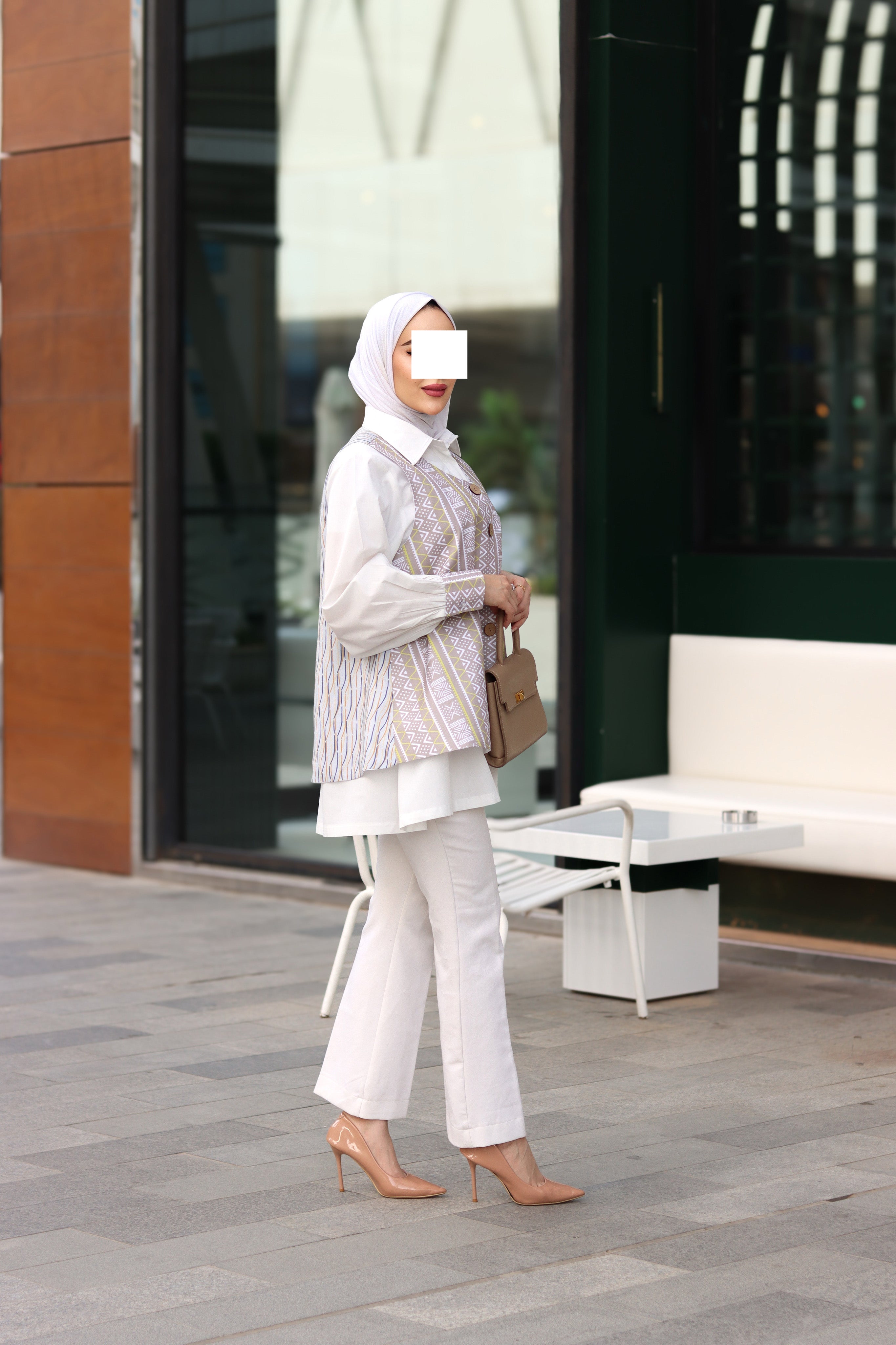Desert Prism Poplin Shirt & Vest