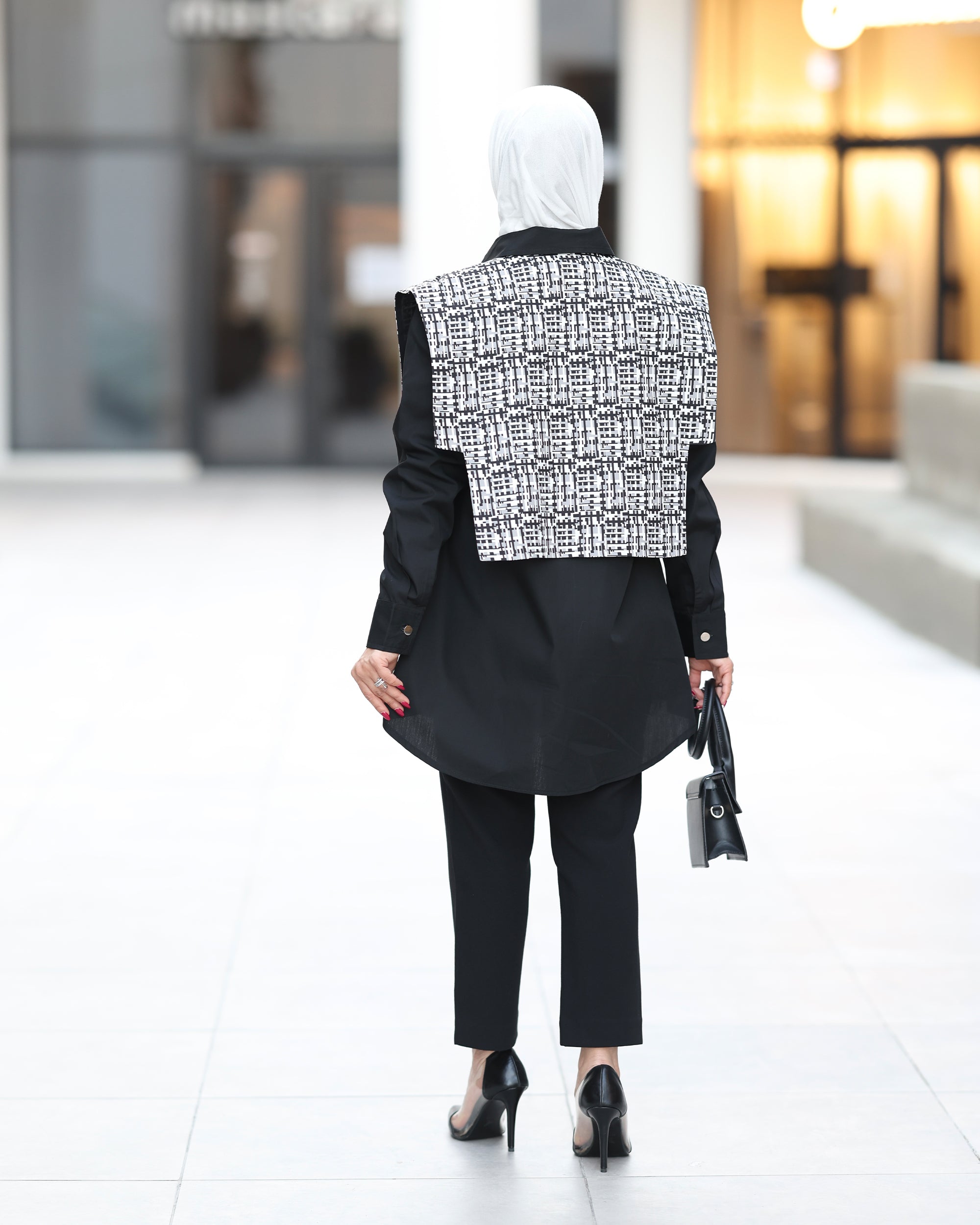 Monochrome Luxe Poplin Shirt