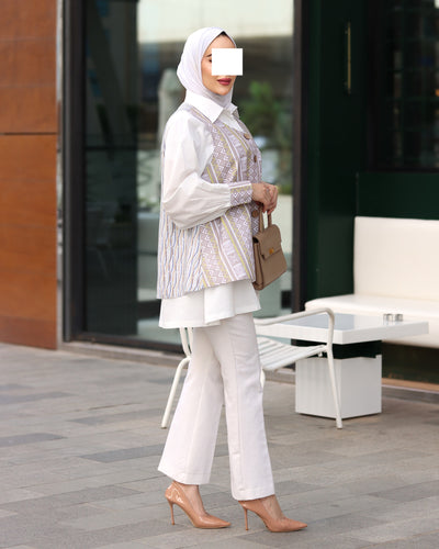 Desert Prism Poplin Shirt & Vest