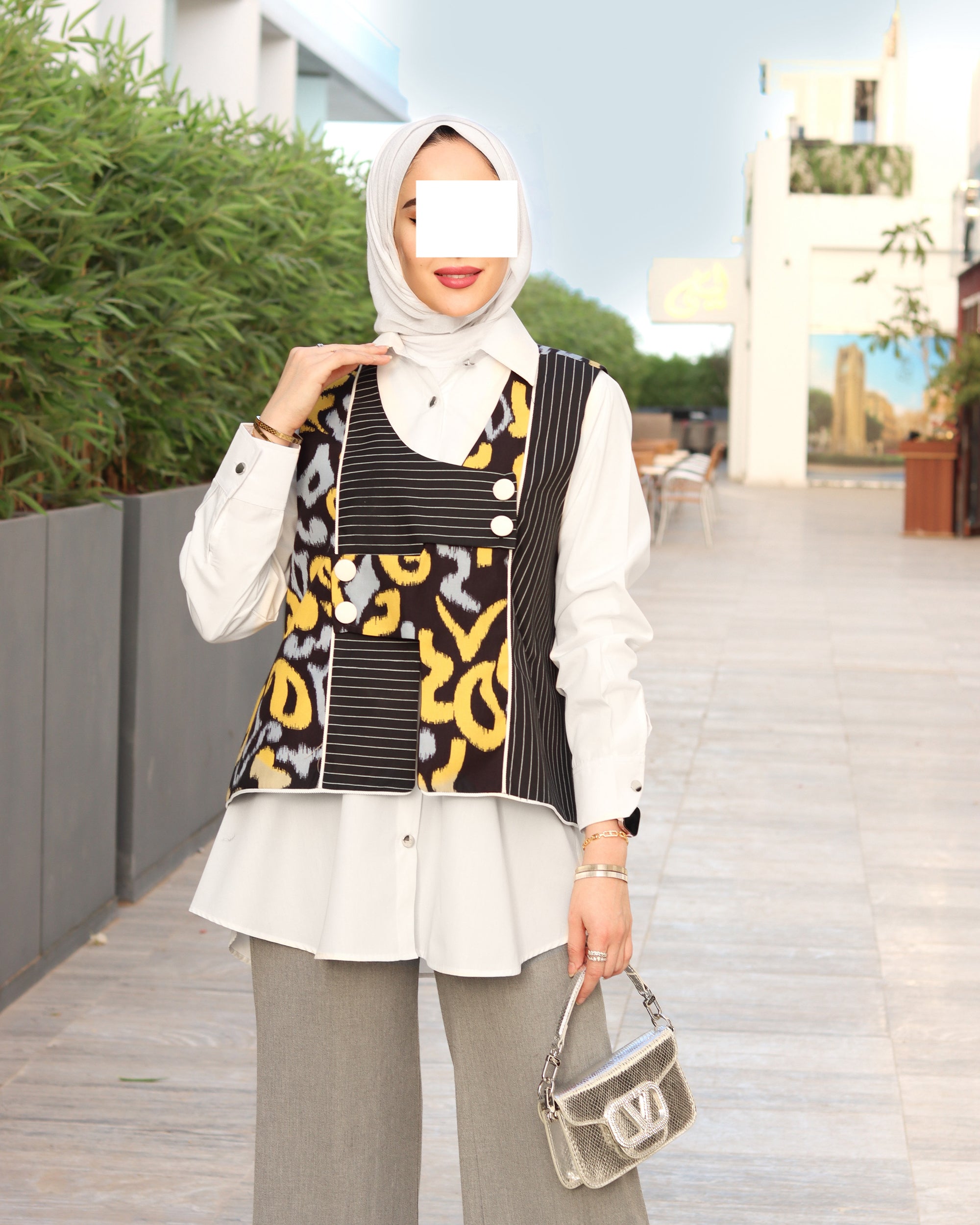 قميص بوبلين نوير الذهبي