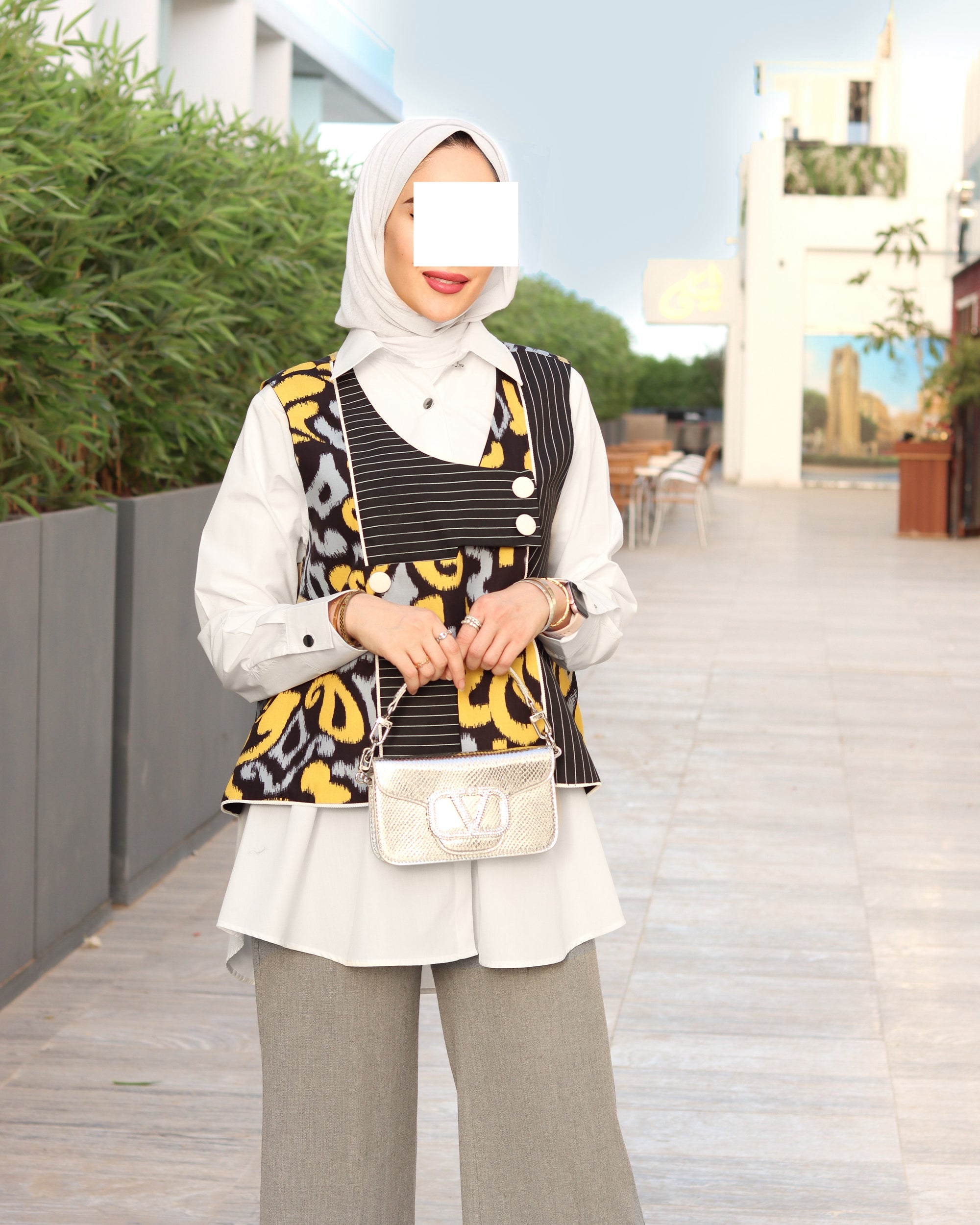 قميص بوبلين نوير الذهبي