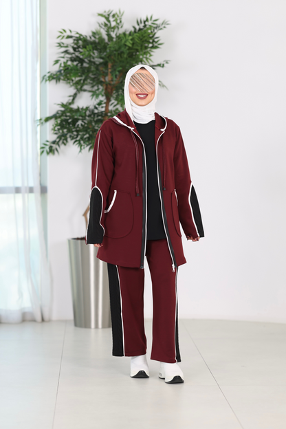 Crimson Motion Chamois Set