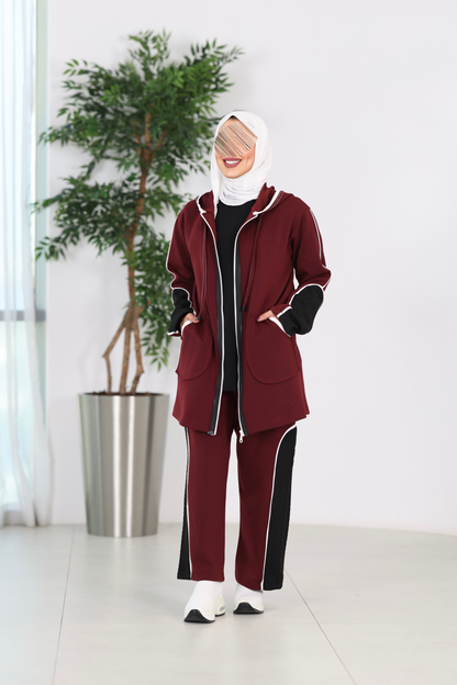 Crimson Motion Chamois Set