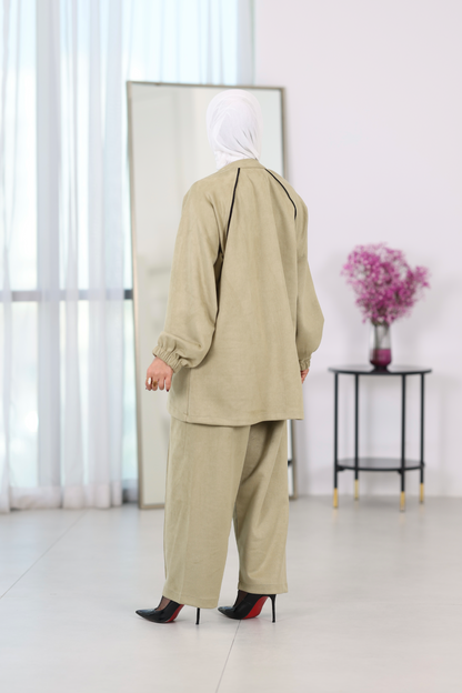 Sandstone Ease Chamois Set