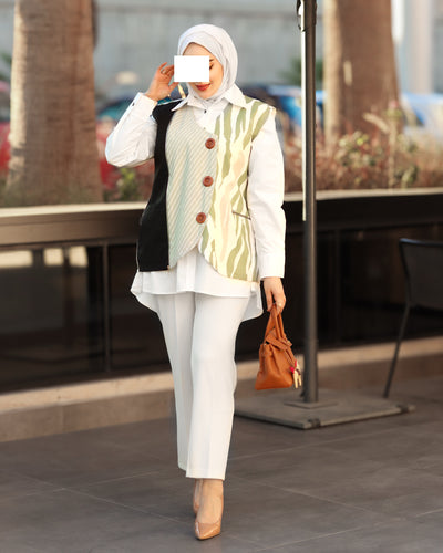 قميص بوبلين سافانا إدج