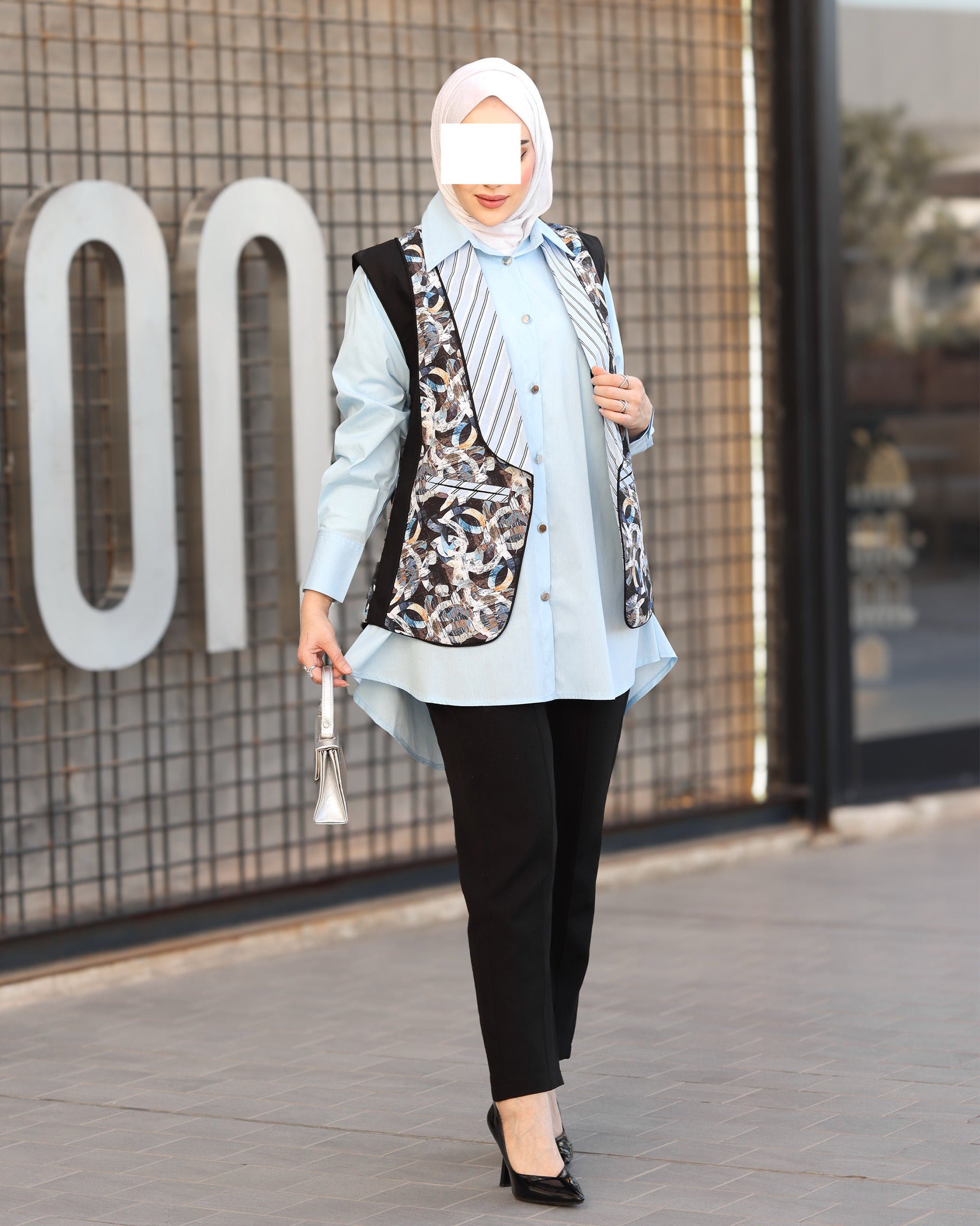 مجموعة سترة بوبلين أوربان موزاييك