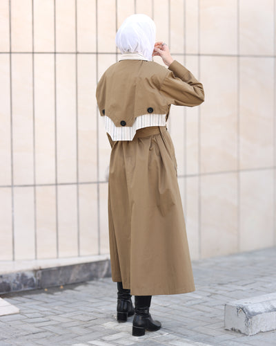 Urban Line Poplin Trench Coat